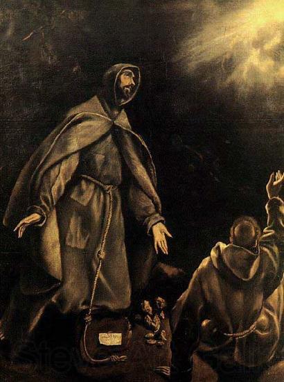 El Greco The Stigmatization of St Francis Spain oil painting art